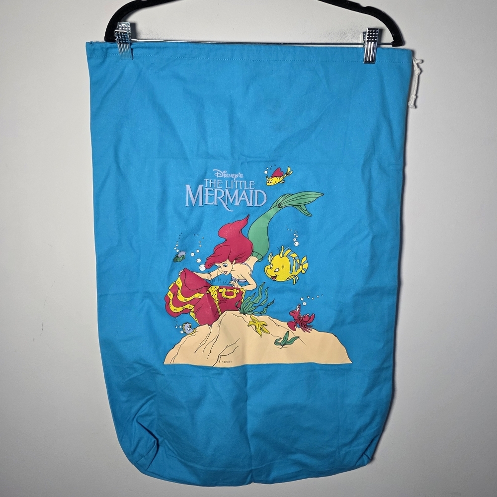 Disney The Little Mermaid Blue Laundry Bag